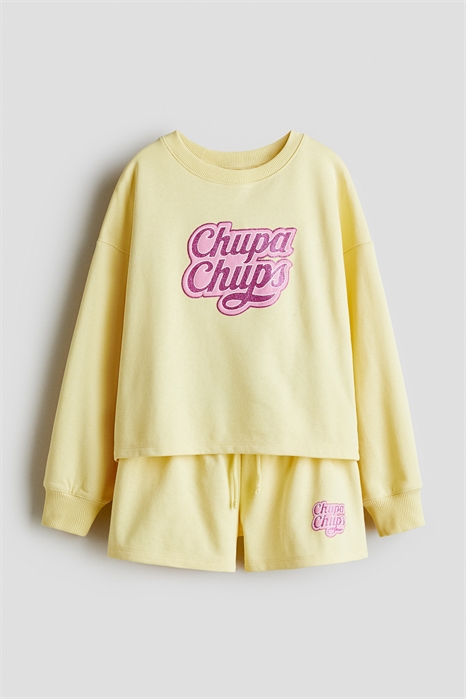 Свитшот и шорты из футера, комплект 1317785001 - Фото 13785659