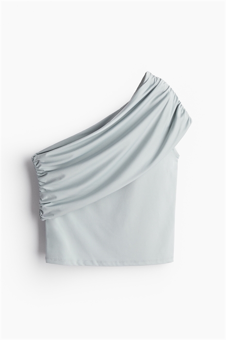 Топ на одно плечо с откидным краем 1254681003 - Фото 13785695