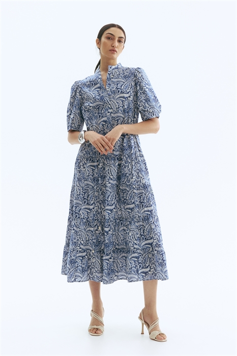 Длинное хлопковое платье 1275645008 - Фото 13789037