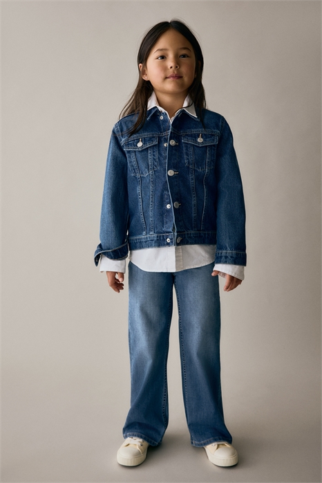 Широкие джинсы Wide Fit  1080841010 - Фото 13789440