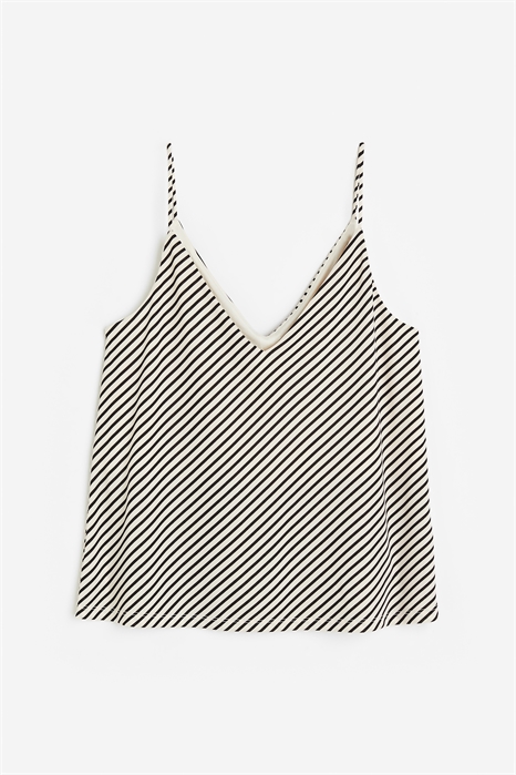 Топ на бретельках с V-образным вырезом 1130072004 - Фото 13789501