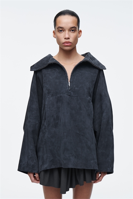 Замшевая куртка на молнии 1271461001 - Фото 13790816