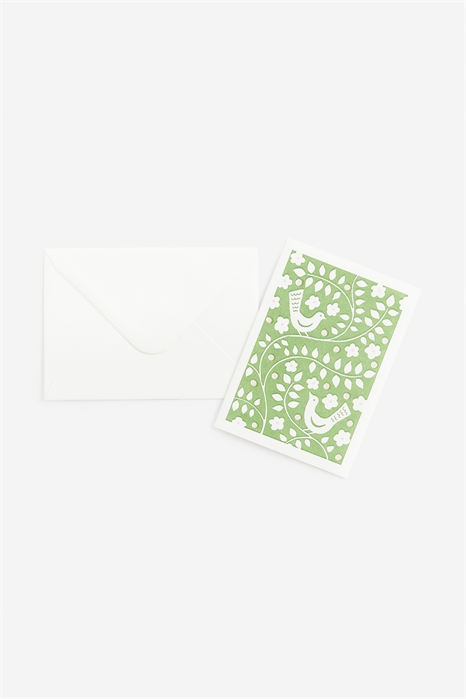 Маленькая поздравительная открытка с конвертом 1195632001 - Фото 13794241