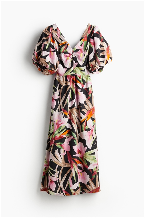 Платье из льняного бленда 1229135002 - Фото 13794457