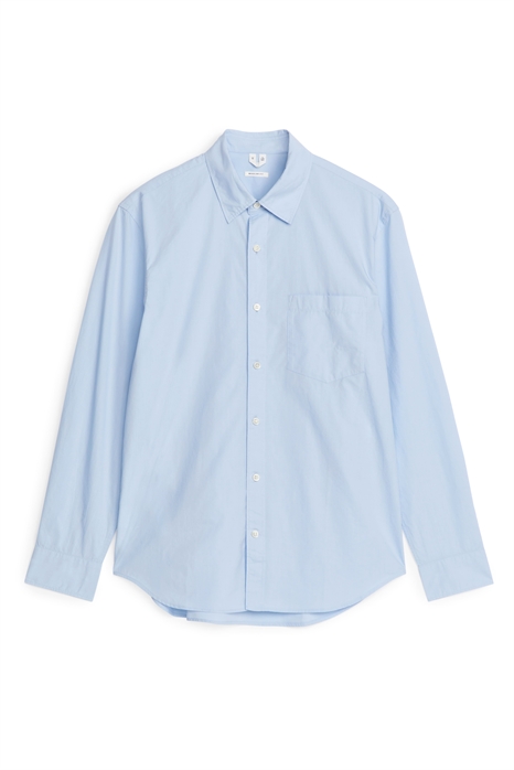 Рубашка из промытого поплина 1230967002 - Фото 13796666