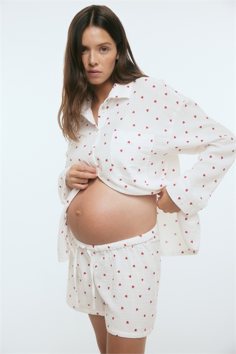 Муслиновая пижама MAMA Before & After 1255910001 - Фото 13796963
