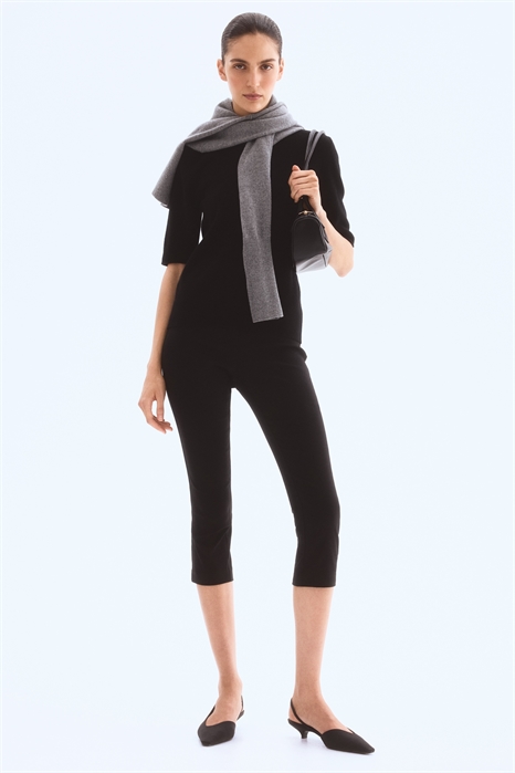 Топ из тонкого кашемира 1269080001 - Фото 13797098