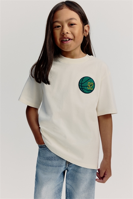 Футболка из хлопка с принтом 1308121001 - Фото 13799562