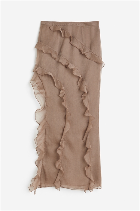 Юбка с отделкой воланами 1184330001 - Фото 13800988