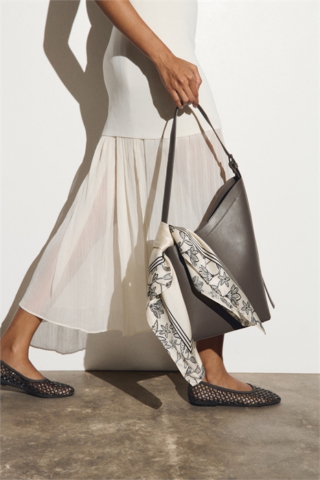 Шелковый шарф с принтом 1216389022 - Фото 13801097