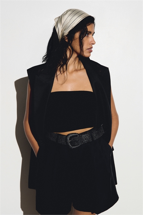 Тонкий платок на шею 1262577009 - Фото 13801500