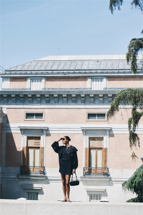 Платье-туника из льняного бленда 1295980001 - Фото 13801847