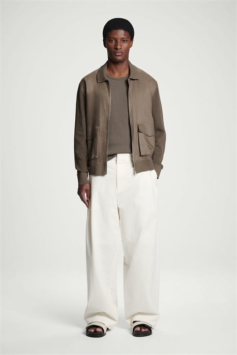 Льняные сандалии с двумя ремешками 1260132001 - Фото 13802268