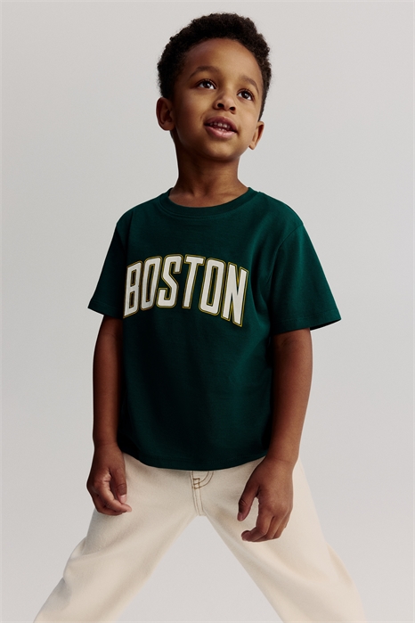 Футболка из хлопка с принтом 1296426004 - Фото 13802322