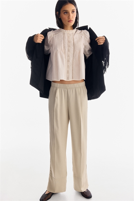 Брюки на резинке 1297175002 - Фото 13804213