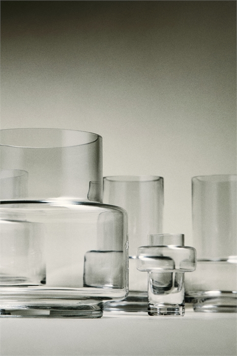 Многоярусная стеклянная ваза 1297460001 - Фото 13804219