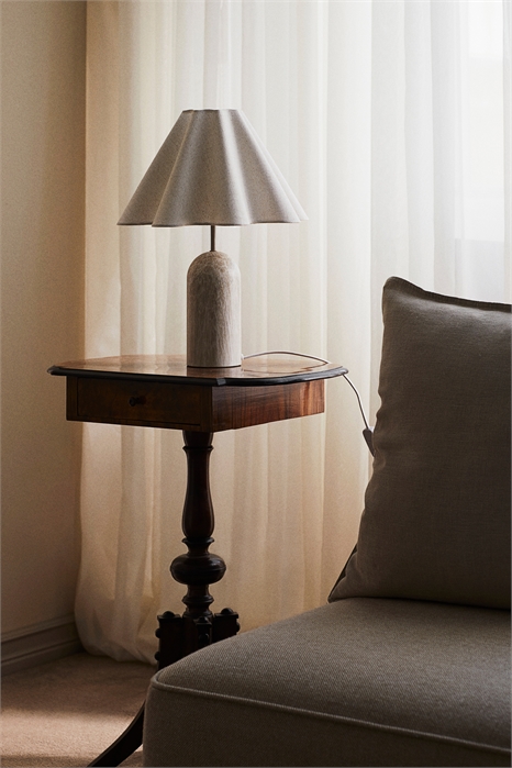 Настольная лампа из льняного микса 1257785001 - Фото 13806364