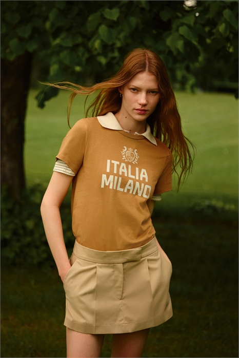 Хлопковая футболка 1296054014 - Фото 13806501