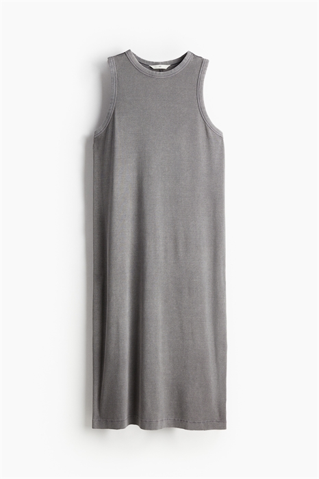 Ребристое платье-миди 1235781005 - Фото 13806835