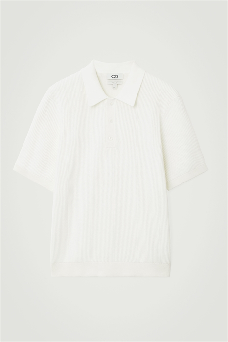 Рубашка-поло из фактурного трикотажа 1150843001 - Фото 13807034