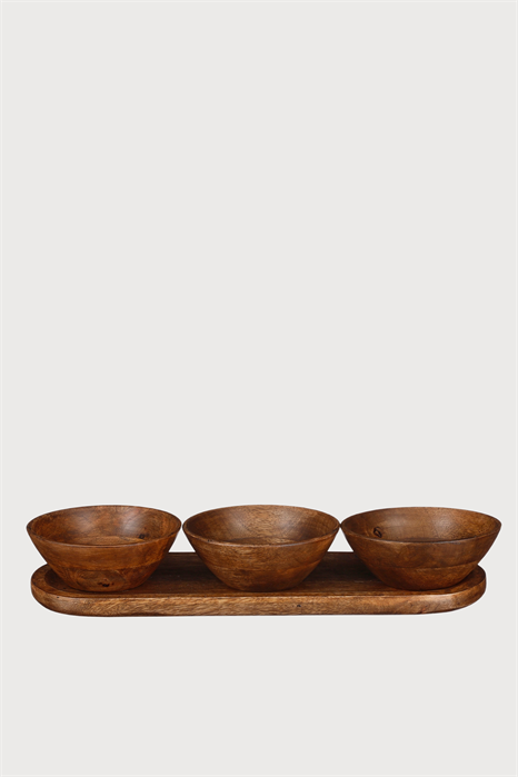 Поднос с 3 мисками 1160762001 - Фото 13807875