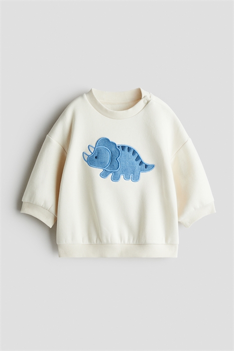 Толстовка с мотивом и матовой изнанкой 1296500002 - Фото 13808641