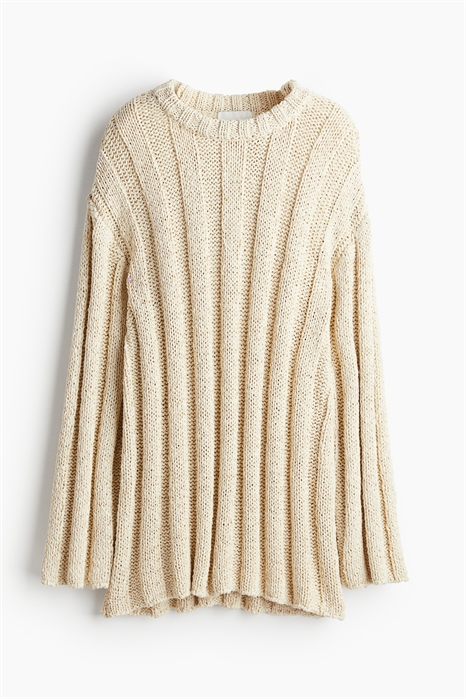 Джемпер в стиле оверсайз из трикотажа в рубчик 1243230001 - Фото 13808952