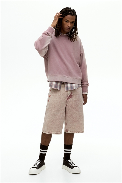 Толстовка Oversized Fit Washed 1298524001 - Фото 13809411