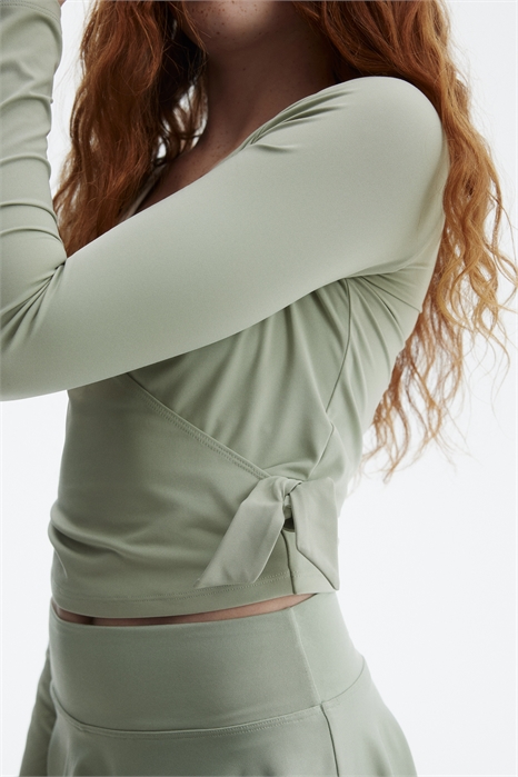 Спортивный топ для обертывания с SoftMove™ 1293702002 - Фото 13809575