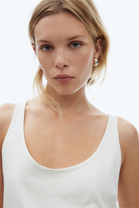 Хлопковая майка 1290992002 - Фото 13810750