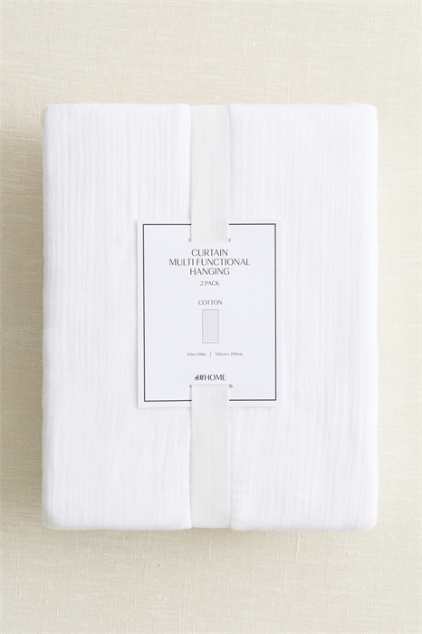 Муслиновые шторы длиной 2 шт. 1203990001 - Фото 13810834