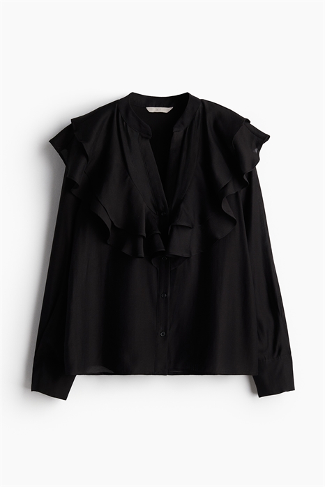 Блузка с отделкой воланами 1254886002 - Фото 13812037