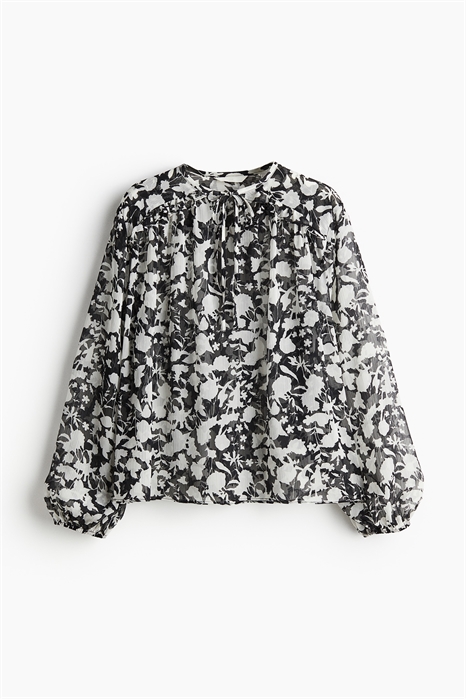 Блузка с завязками 1257114001 - Фото 13812076