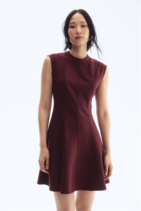 Мини-платье с расклешенной юбкой 1292918004 - Фото 13812172