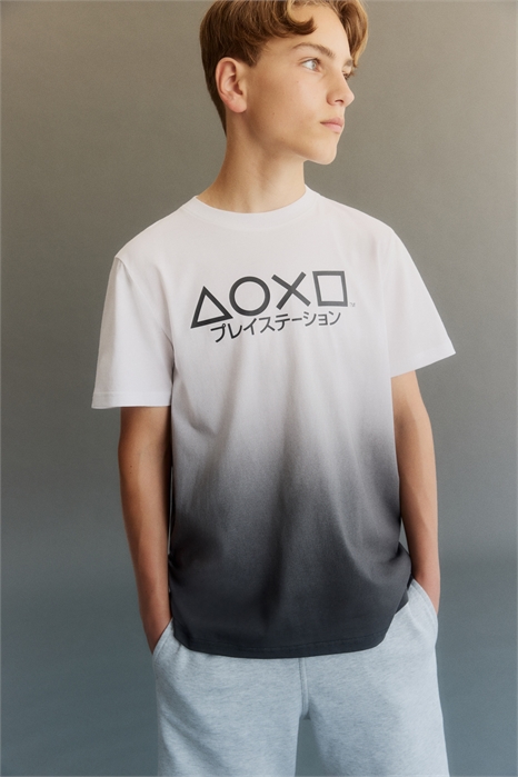 Футболка из хлопка с принтом 1296336013 - Фото 13812516