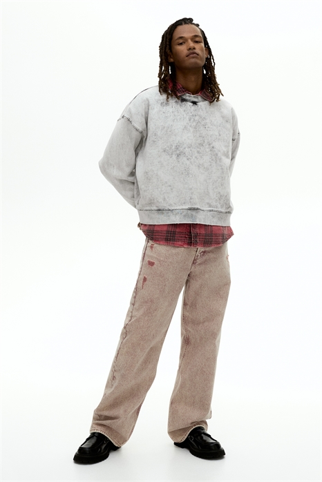 Толстовка Oversized Fit Washed 1298524002 - Фото 13812660