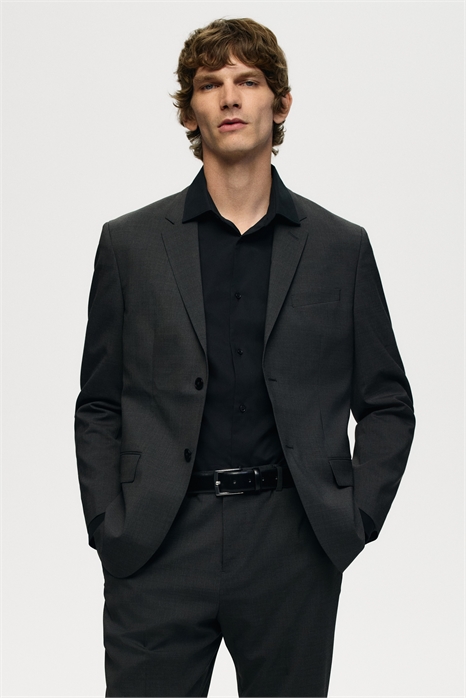 Жакет из шерстяной смеси Slim Fit 1239151003 - Фото 13812677