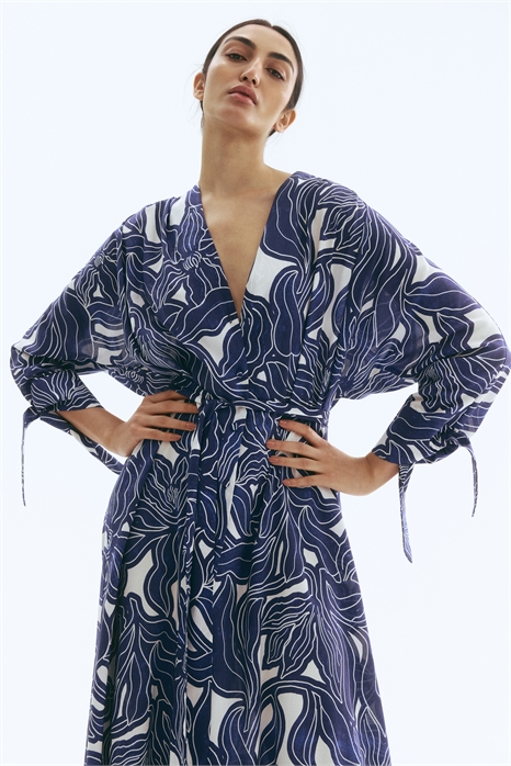 Платье-рубашка с завязывающимся поясом 1284366003 - Фото 13812827