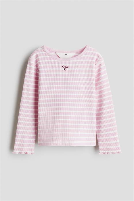 Хлопковый топ с вышивкой 1302565001 - Фото 13813199