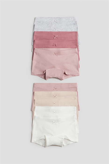 Трусы шортики из хлопка в наборе 10 штук 0690054045 - Фото 13814102