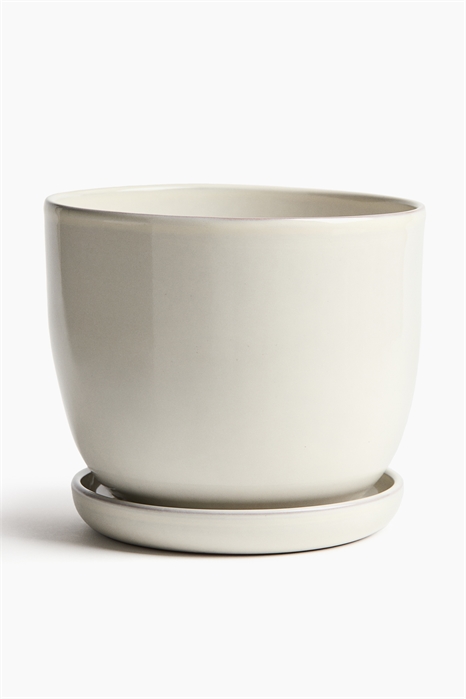 Терракотовый горшок для растений и блюдце 1121173008 - Фото 13814246