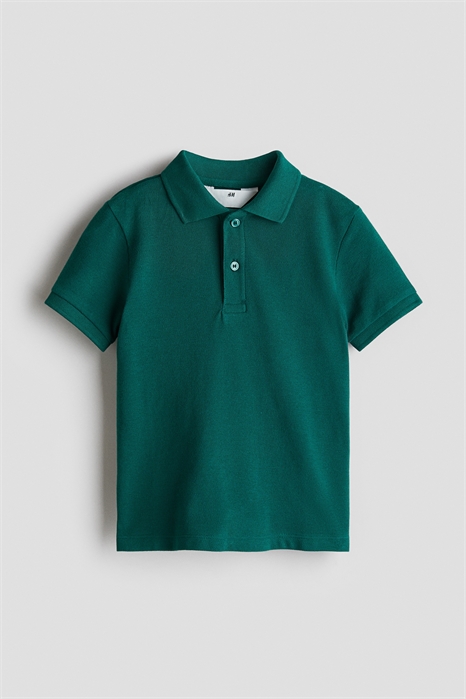 Рубашка-поло из хлопкового пике 1137677025 - Фото 13814268