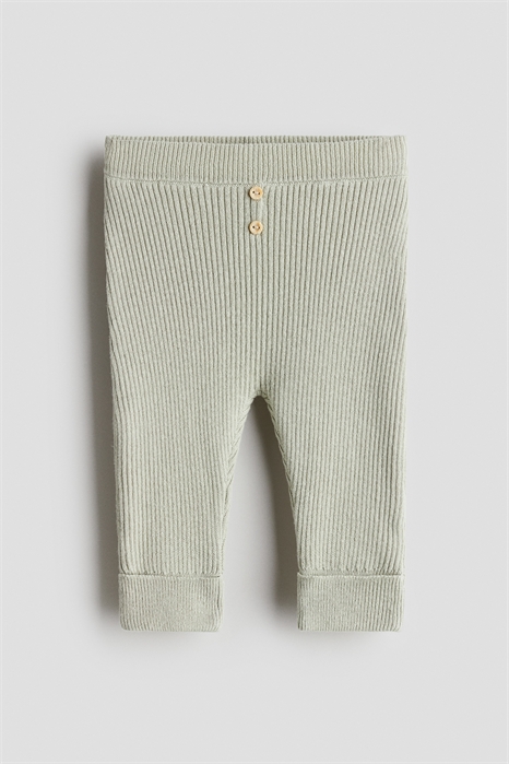 Трикотажные брюки в рубчик 1239690008 - Фото 13814661