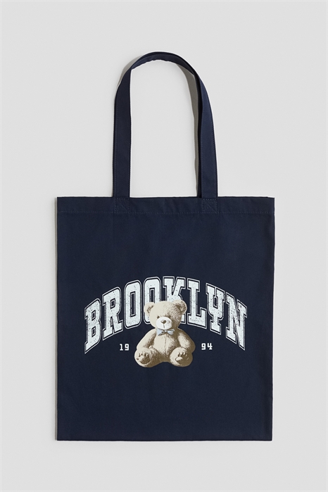 Сумка-тоут из принтованного холста 1275281004 - Фото 13815011