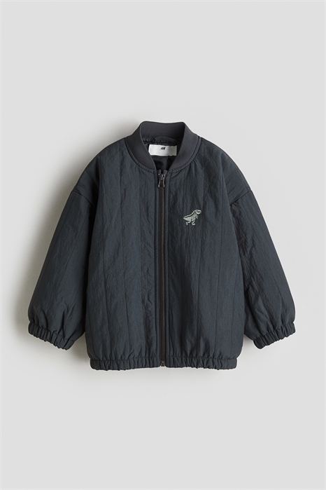 Стеганая куртка-бомбер 1284791002 - Фото 13815148