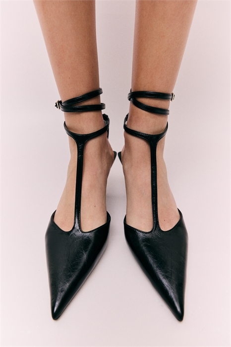 Сандалии с ремешками на каблуке 1291778001 - Фото 13815469