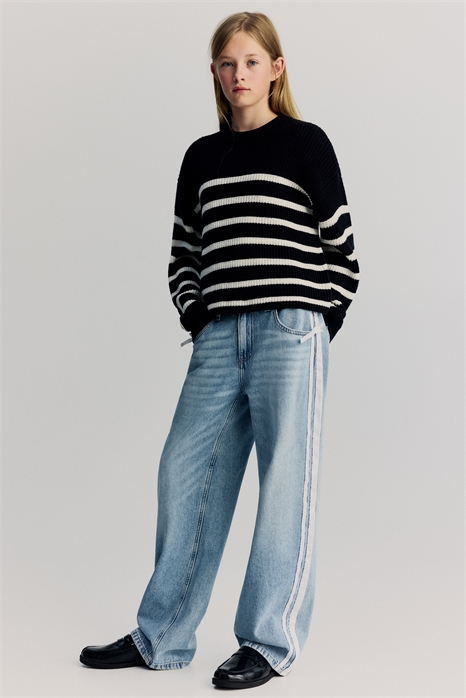 Низкие джинсы с мешковатой посадкой 1292711001 - Фото 13815594