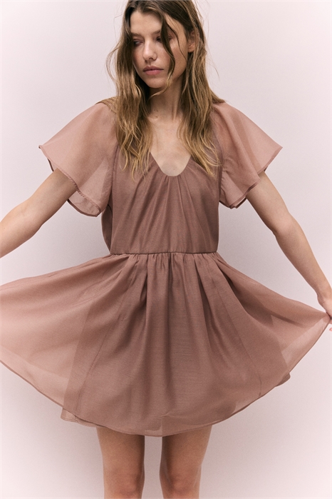 Платье с рукавами-бабочками 1297761002 - Фото 13816357