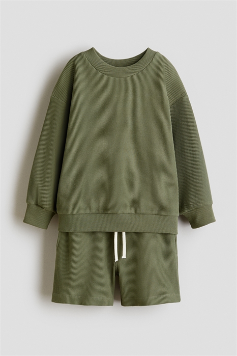 Комплект из 2 частей из вафельного хлопка 1314083002 - Фото 13817180