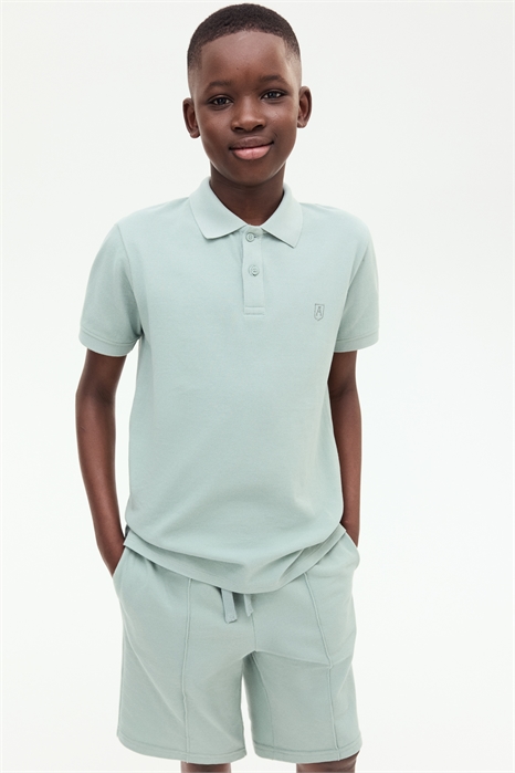 Комплект из двух частей из хлопкового пике 1276314001 - Фото 13817853